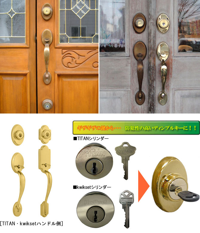 輸入住宅 TITAN・kwikset