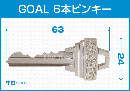 GOAL 6本ピンキー