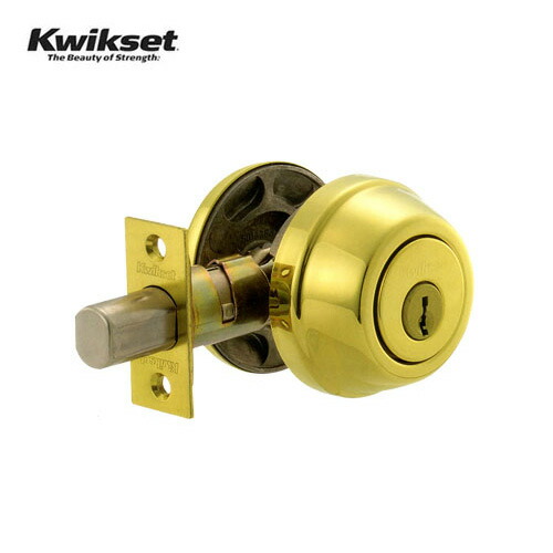 Kwikset 780 デットロックセット 本締錠 キー3本付【左右勝手兼用】【クイックセット】【TITAN タイタン 互換】【輸入住宅 木製ドア 海外 外国】