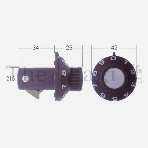 リンタツ ダイヤル錠 タテ用 PJ-15　ポスト 鍵 交換 取替え【RINTATSU ダイヤル錠】【PJ-15 PJ15】