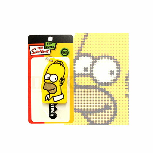 ザ・シンプソンズ ホーマー キーカバー キーキャップ キーヘッドカバー【THE SIMPSONS】【防犯 父 雑貨 プレゼント】